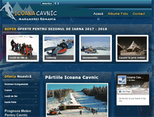 Tablet Screenshot of icoanacavnic.ro